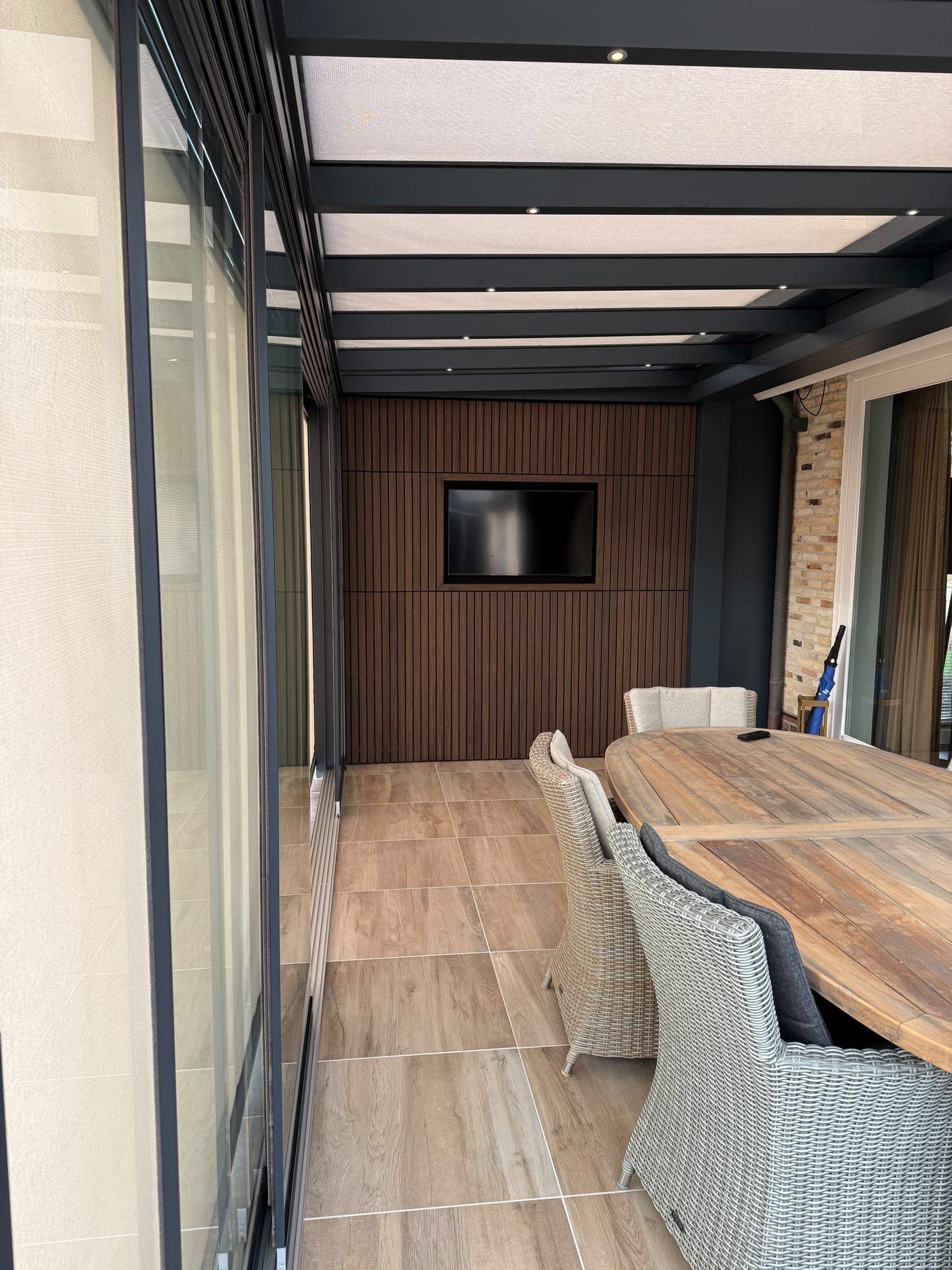A wood wand & gevel van Studio Veranda