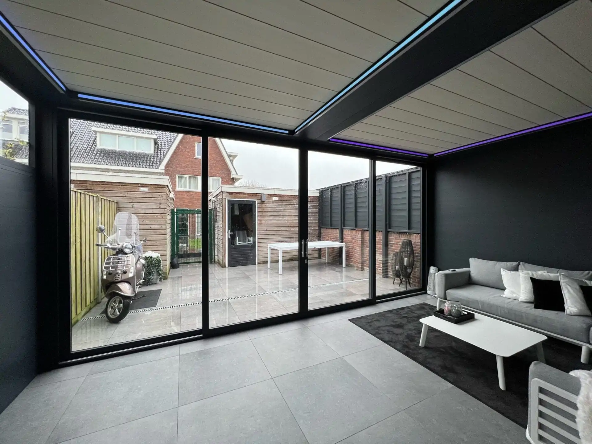 Lamellendak project van Studio Veranda