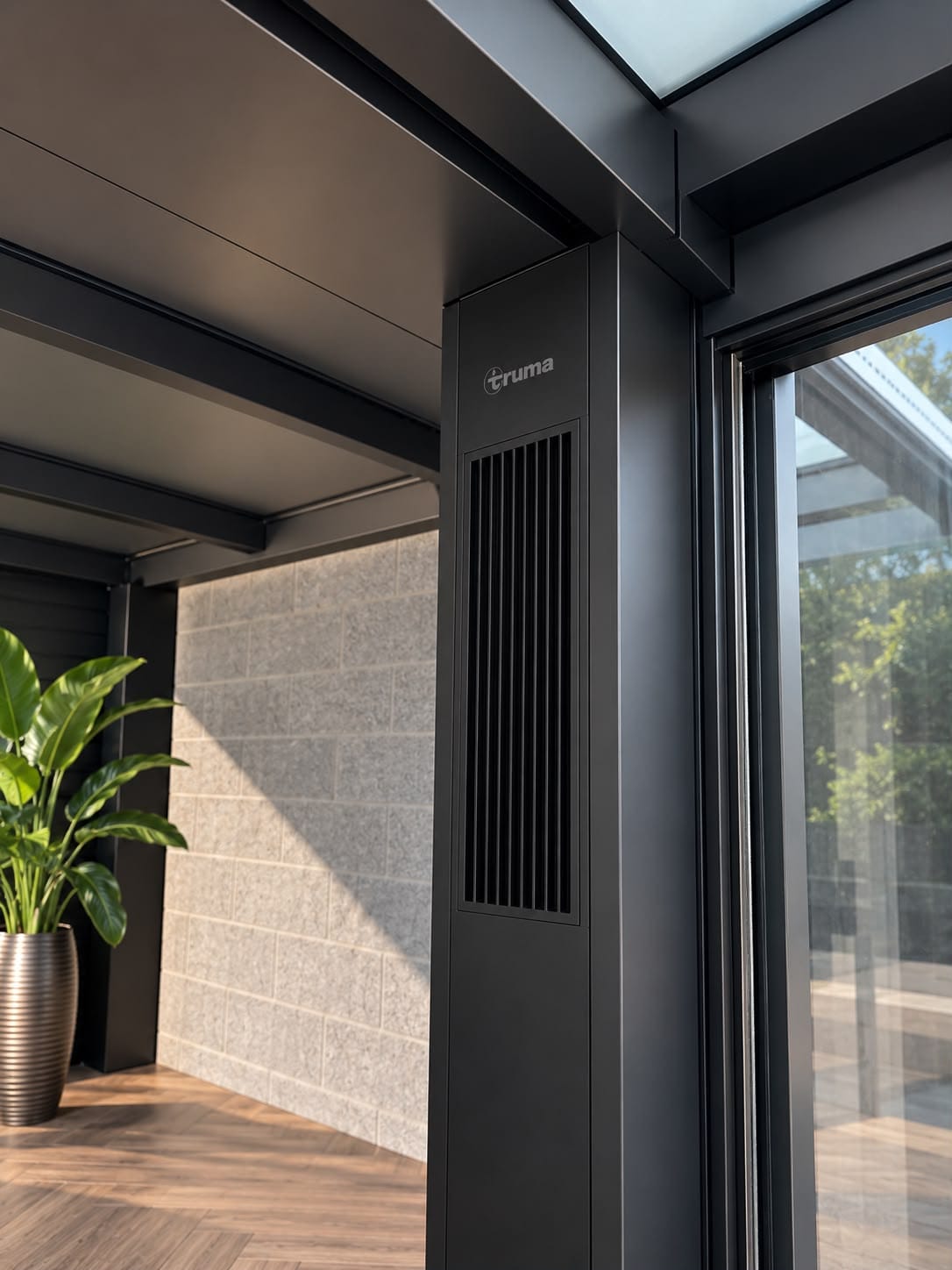 Truma airco van Studio Veranda